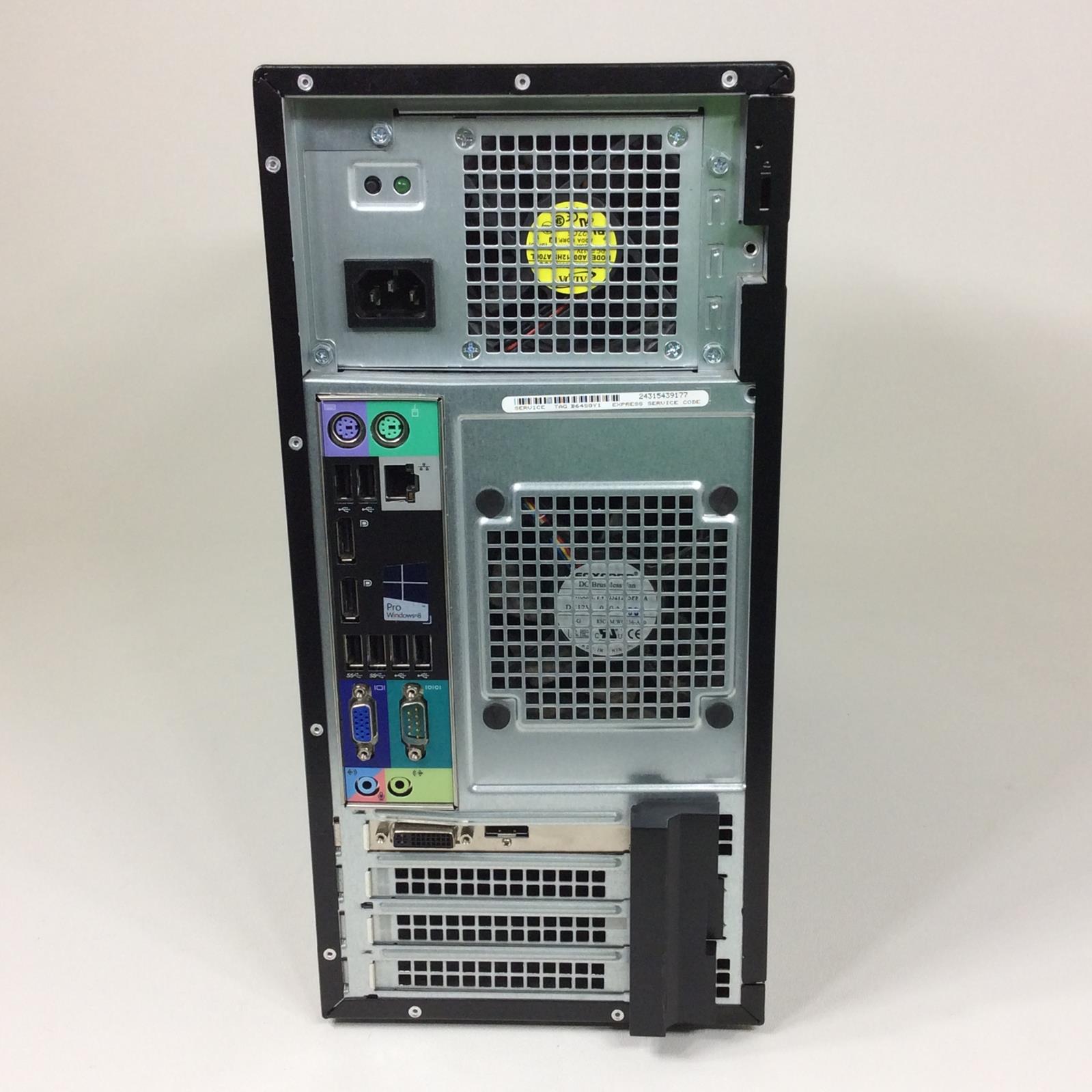 DELL OPTIPLEX 9020 MT Intel Core i74770 3.40GHZ 8GB 1TB HDD Radeon